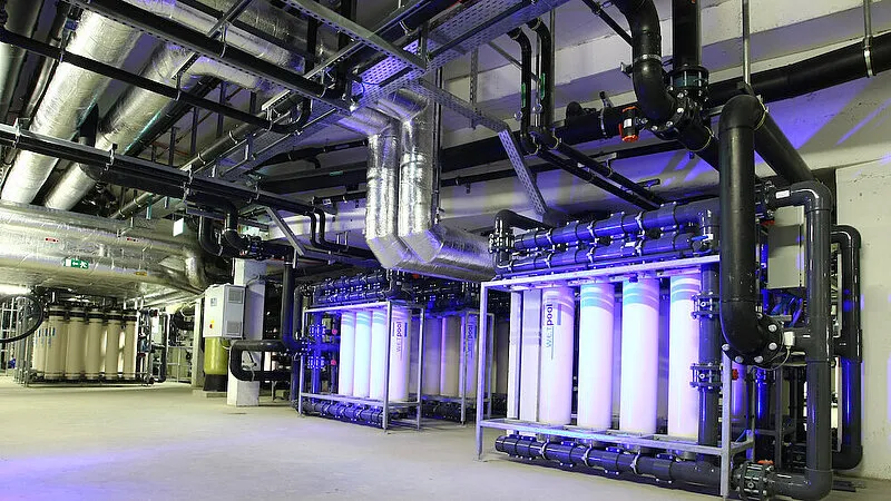 W.E.T. Servicetechnik an einer Ultrafiltrationsanlage